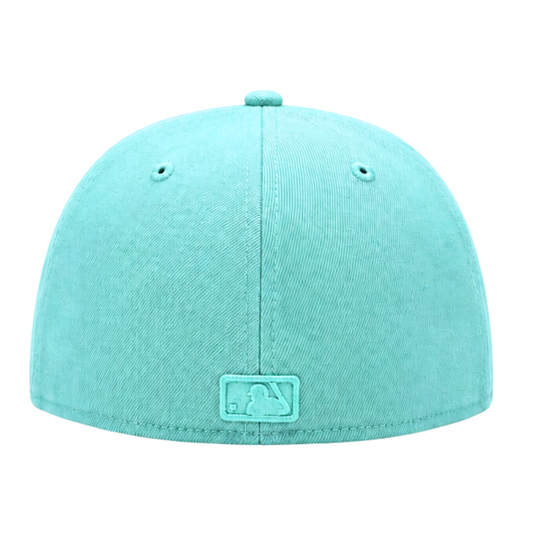 59FIFTY NEW ERA MLB 50TH ANNIVERSARY TORONTO BLUE JAYS TURQUOISE FITTED HAT