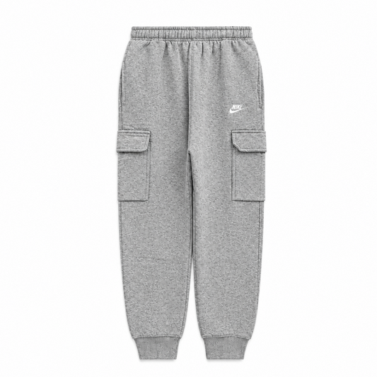 NIKE MEN'S CLUB FLEECE GREY CARGO JOGGERS