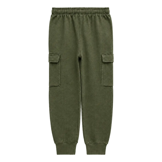 NIKE MEN'S CLUB FLEECE OLIVE GREEN CARGO JOGGERS