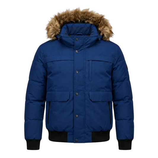 KOLDTEK MEN'S BOMBER WINTER JACKET (ROYAL)