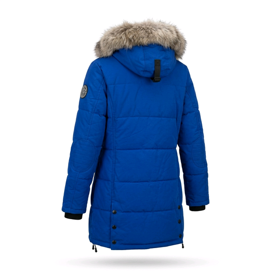 KOLDTEK WOMEN'S LONG ROYAL BLUE WINTER JACKET