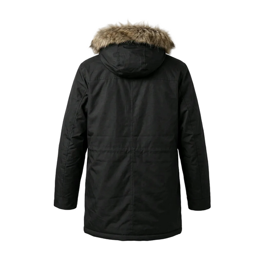 JACK & JONES PARKA BLACK JACKET