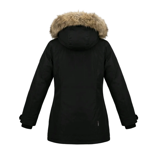 NOIZE DIVISION BORGE 15 WOMEN'S BLACK WINTER JACKET
