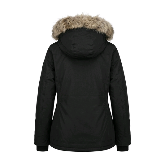 KOLDTEK WOMEN'S LONG BLACK WINTER JACKET