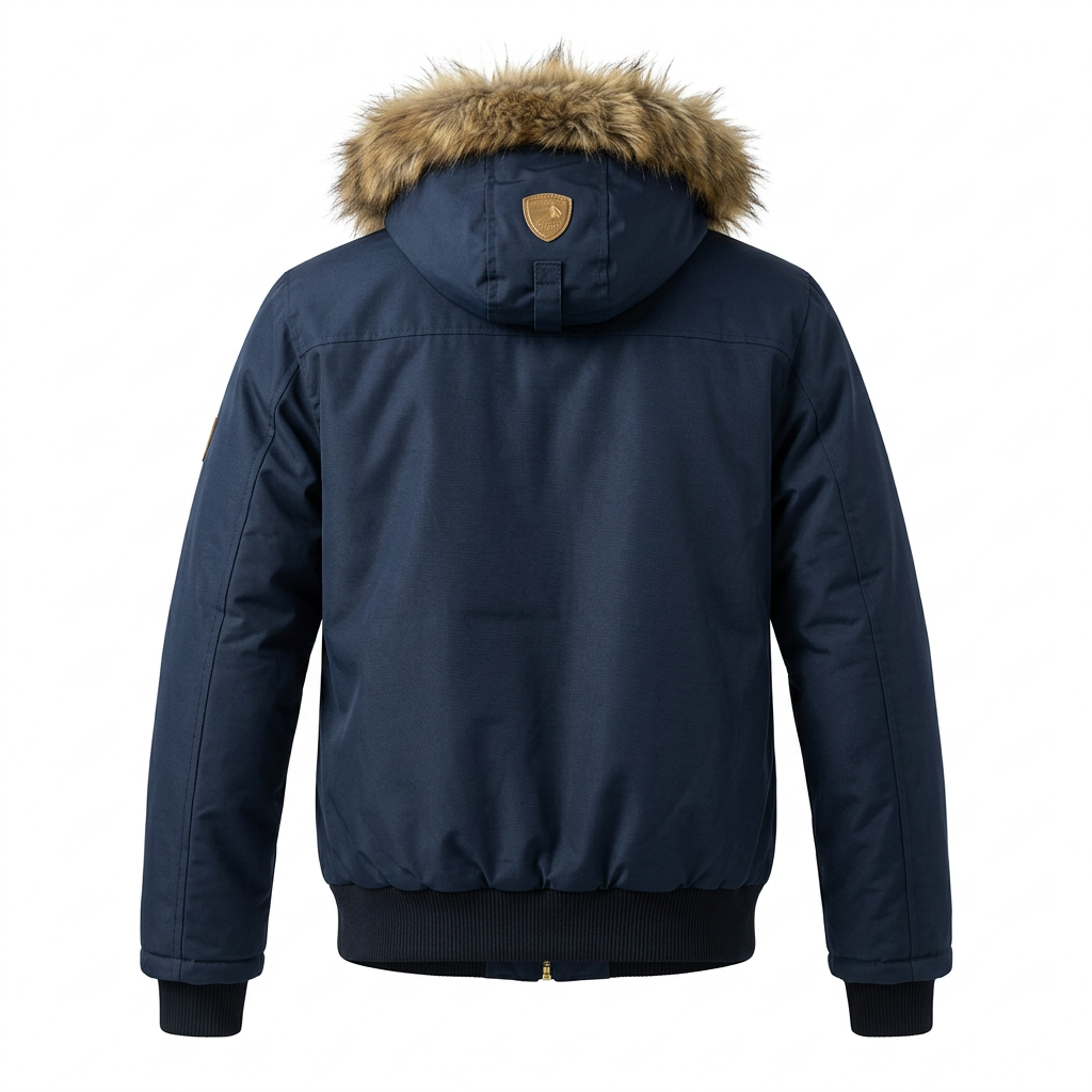INFINITY MEN'S PADED NAVY BLUE WINTER JACKET