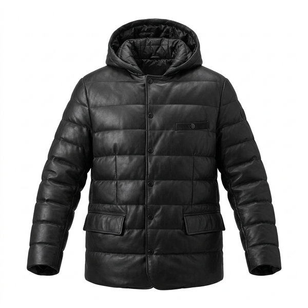 NOIZE DIVISION HARRY MEN'S PU LEATHER WINTER JACKET
