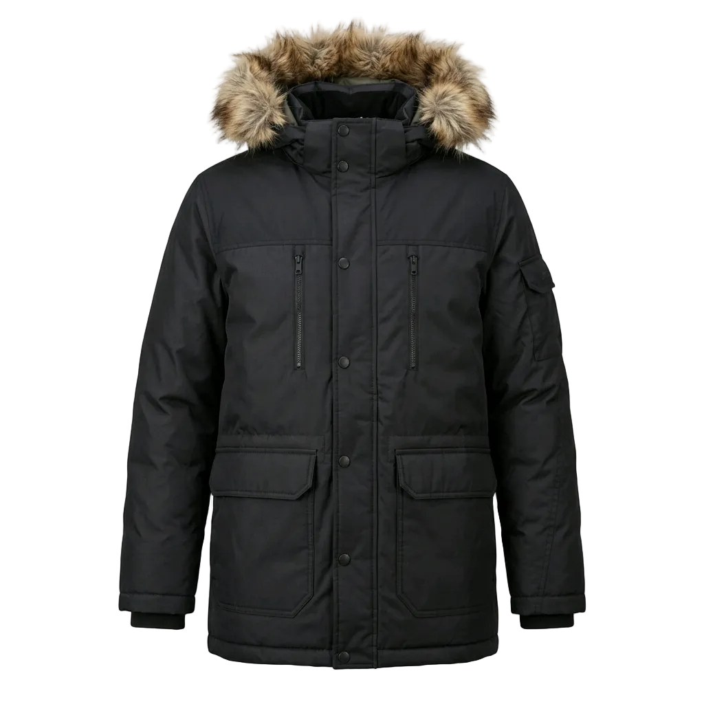JACK & JONES JCOGLOBE PARKA BOMBER JACKET