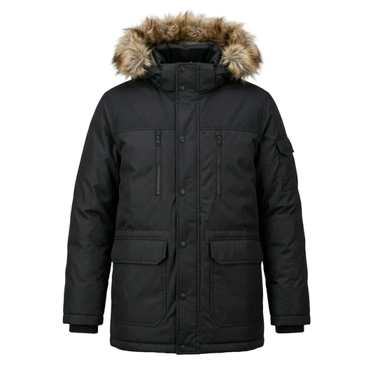 JACK & JONES JCOGLOBE PARKA BOMBER JACKET