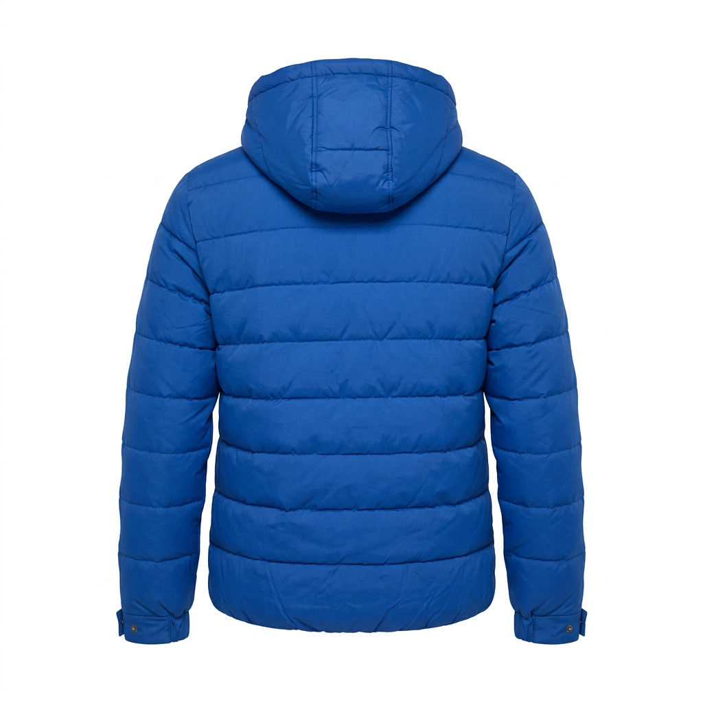 JACK & JONES ORIGINALS MEN'S LITE SHORT PUFFER BLUE JACKET