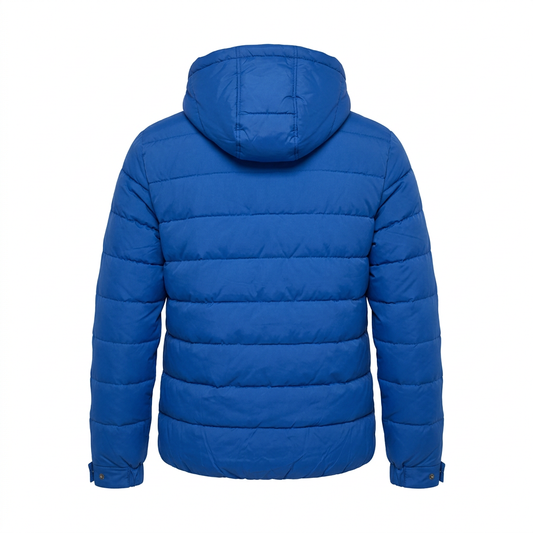 JACK & JONES ORIGINALS MEN'S LITE SHORT PUFFER BLUE JACKET