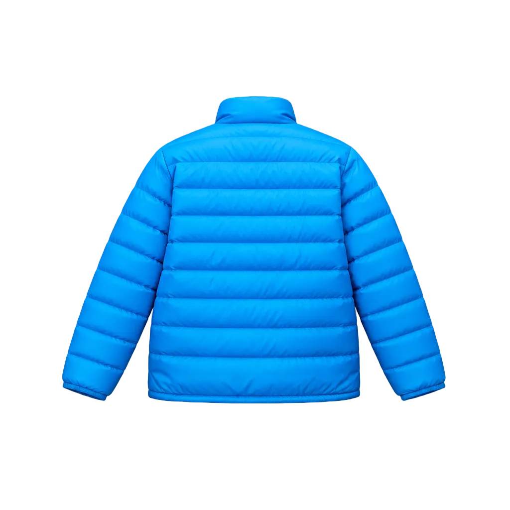 GODBODY COLLECTION MEN'S LITE SHORT PUFFER BLUE JACKET