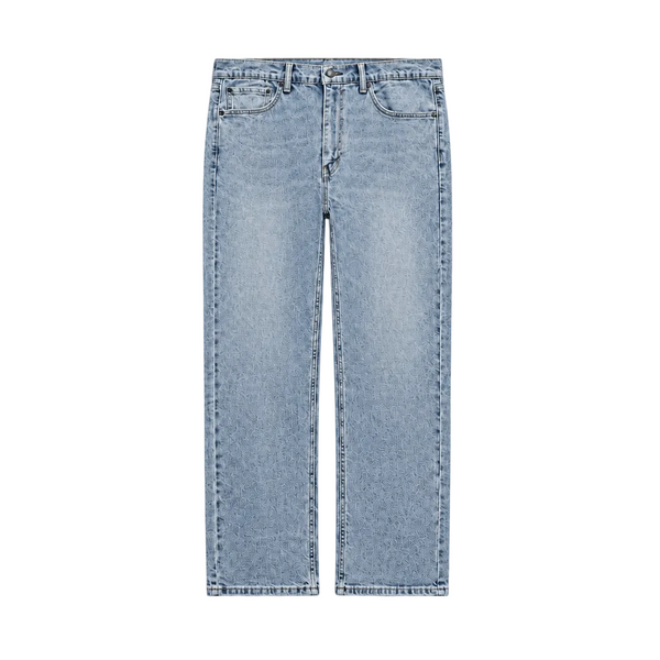 LEVI'S MEN'S 505 REGULAR STRAIGHT LEG LIGHT BLUE JEANS