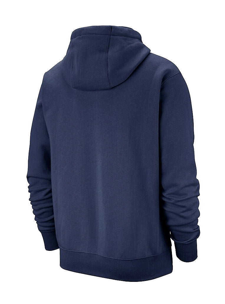 NIKE SWOOSH SCRIPT LOGO HOODIE (NAVY)