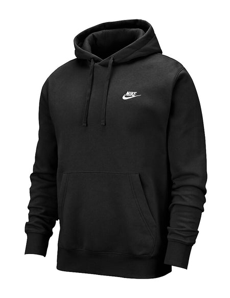 NIKE SWOOSH SCRIPT LOGO HOODIE (BLACK)