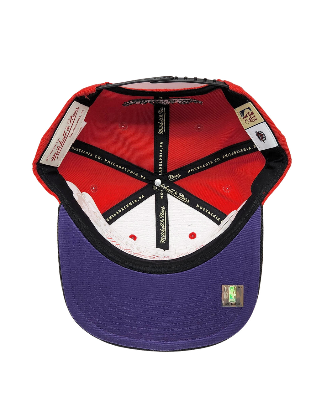 TORONTO RAPTORS NBA HWC RELOAD 2.0 SNAPBACK (RED/BLACK)