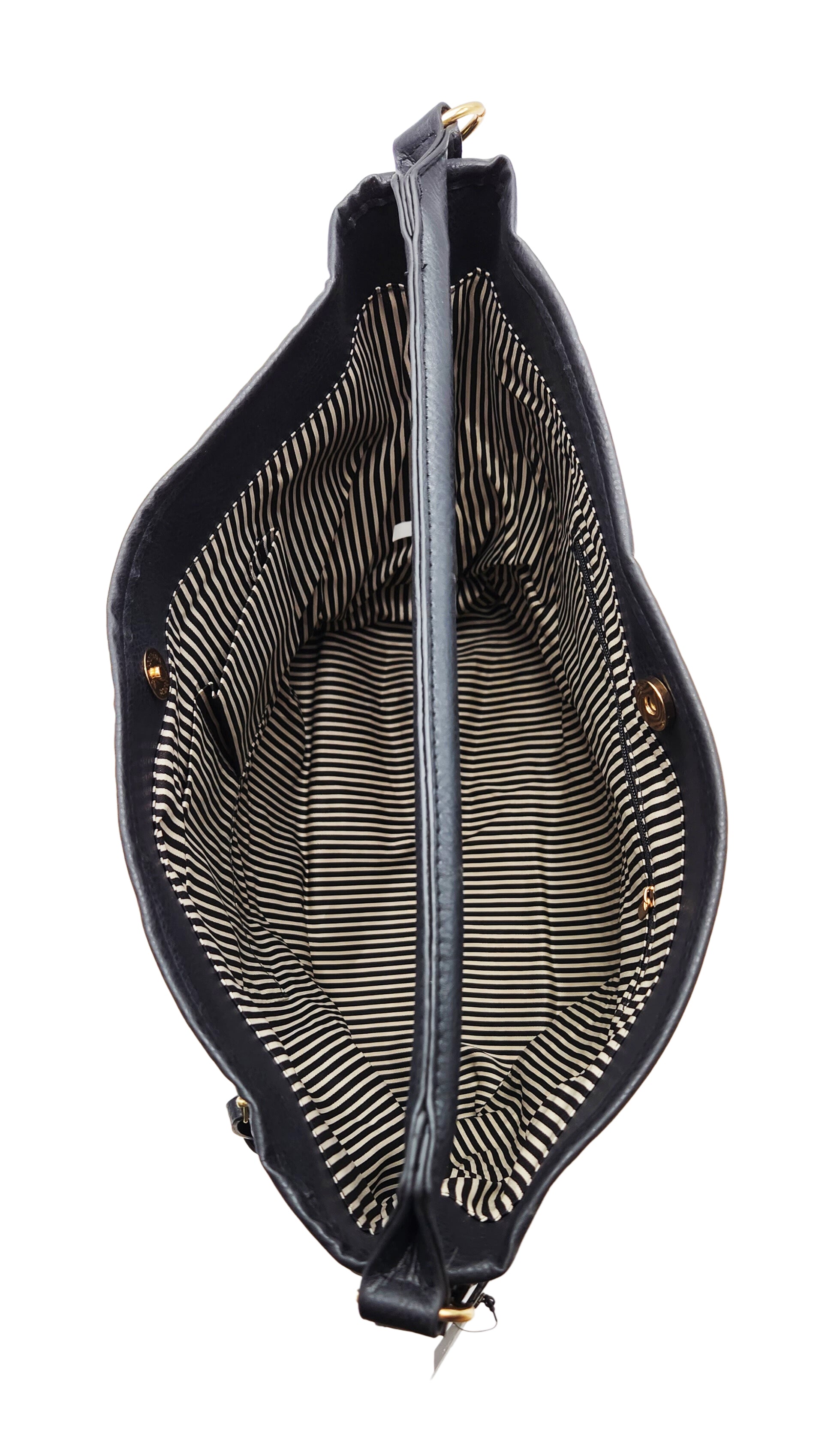 BEVERLY HILLS WOMEN'S BLACK FANCY HAND BAG