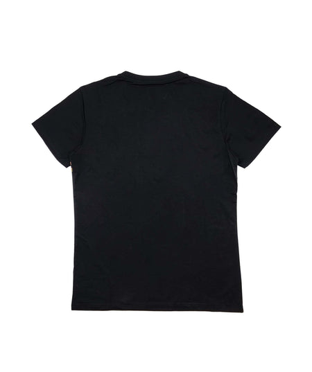 MEN'S VIP RHINESTONE DESIGNER SHORT SLEEVE T-SHIRT (BLACK ST-108)