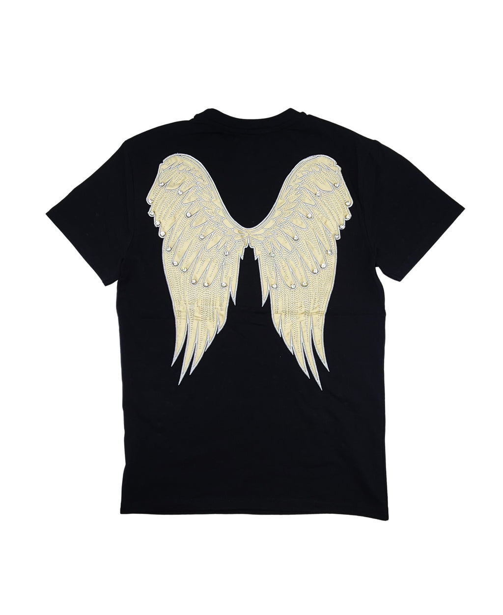 LUCIFER TEE W/HAND STITCHED T-SHIRT (BLACK)