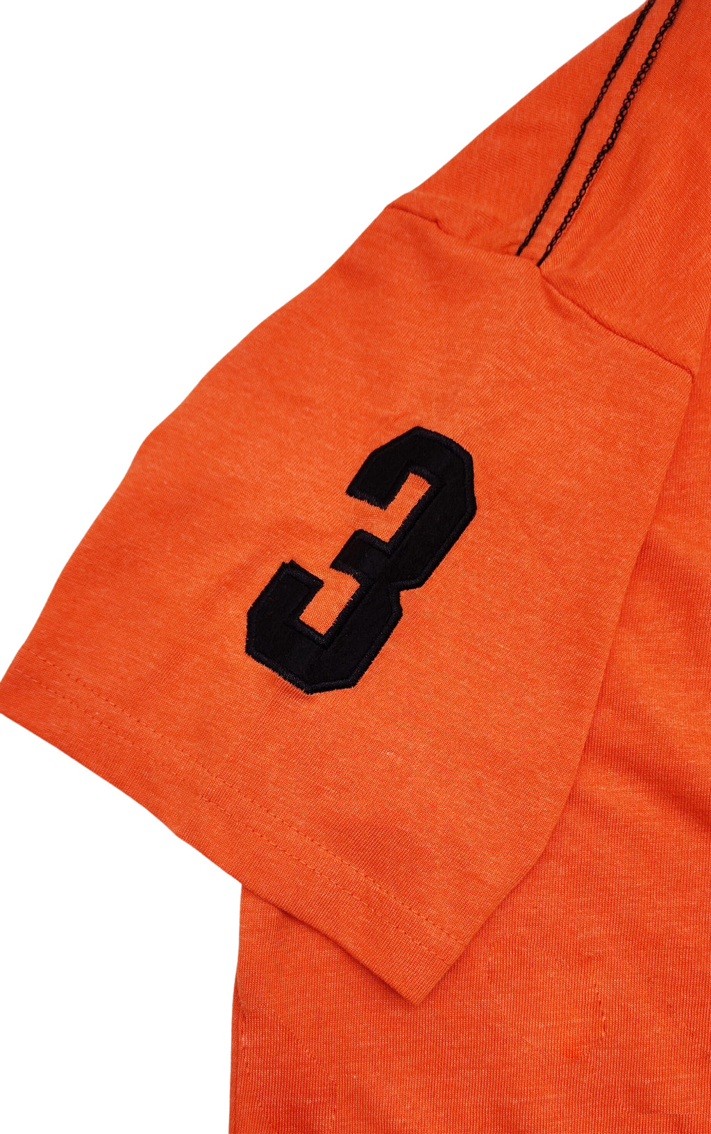 U.S. POLO ASSN. MEN'S BIG LOGO CREWNECK T-SHIRT (ORANGE)