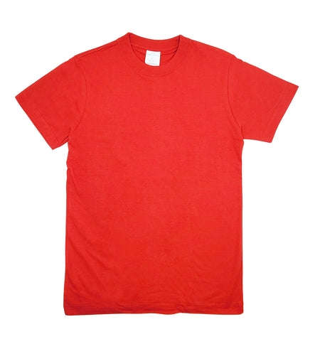 PLAIN CREWNECK T-SHIRTS (RED)