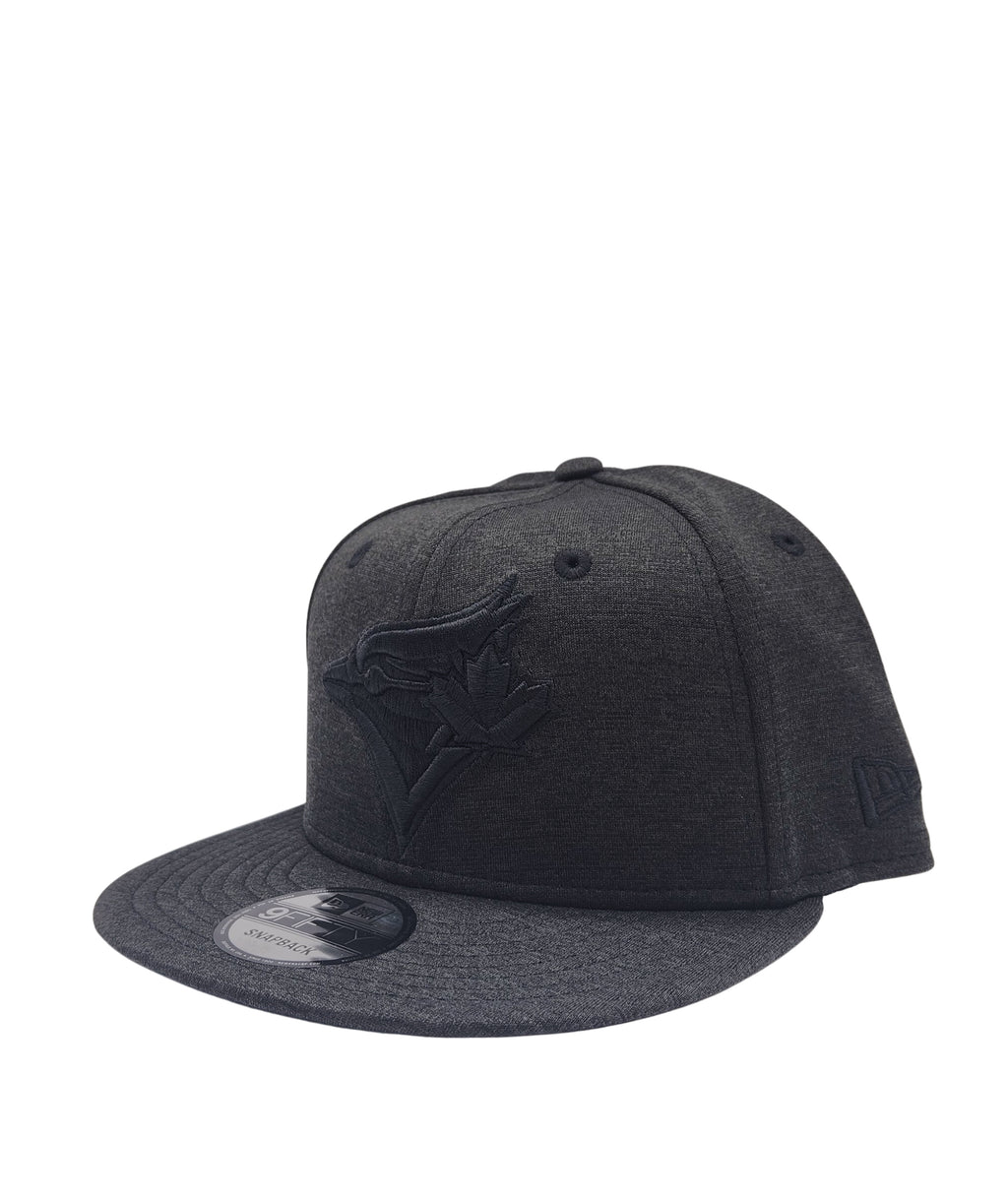 NEW ERA 9FIFTY TORONTO BLUE JAYS SHADOW TECH BLACK SNAPBACK HAT