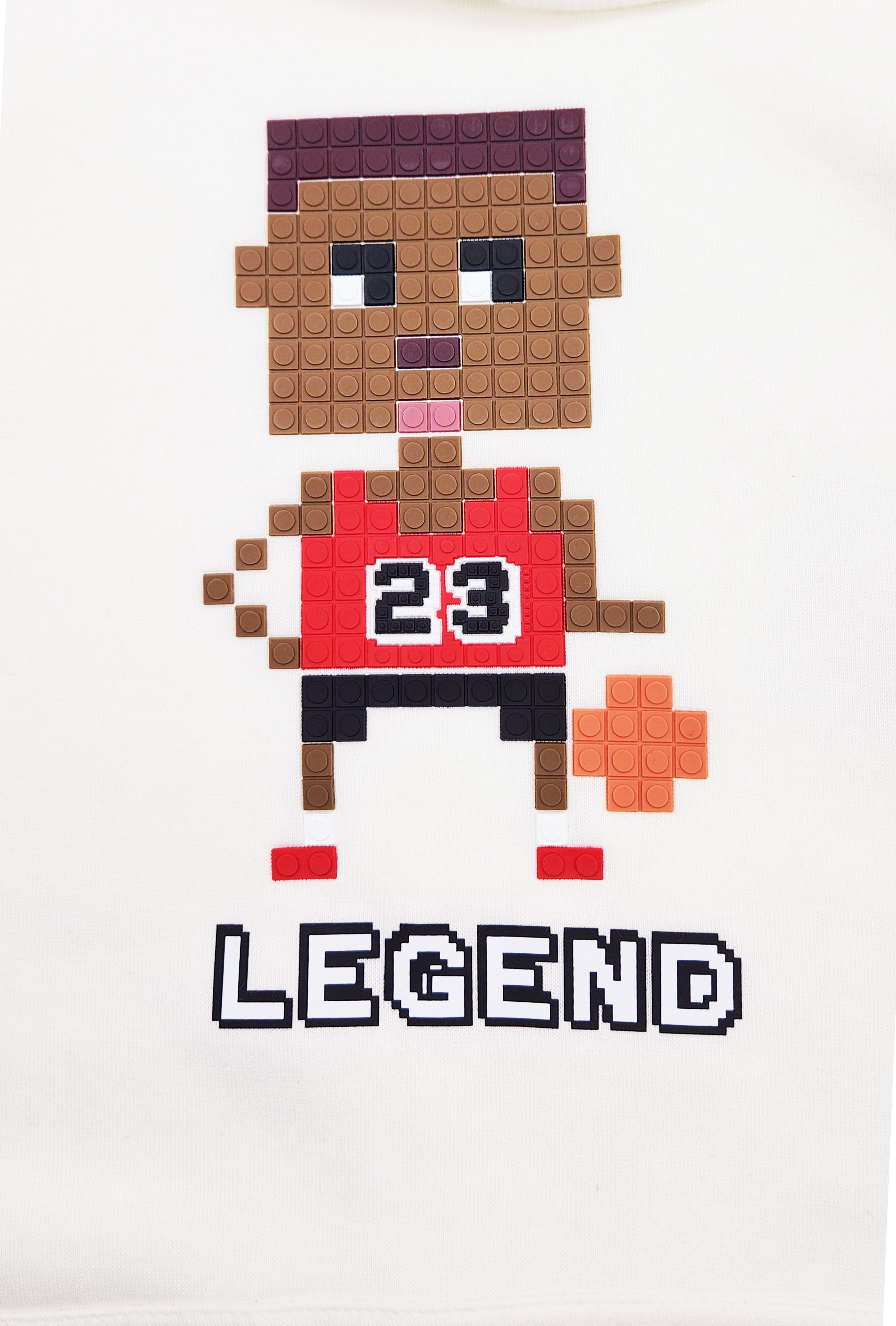 SWITCH REMARKABLE MEN'S LEGEND FLEECE HOODIE W/ PATCHES (CREAM)