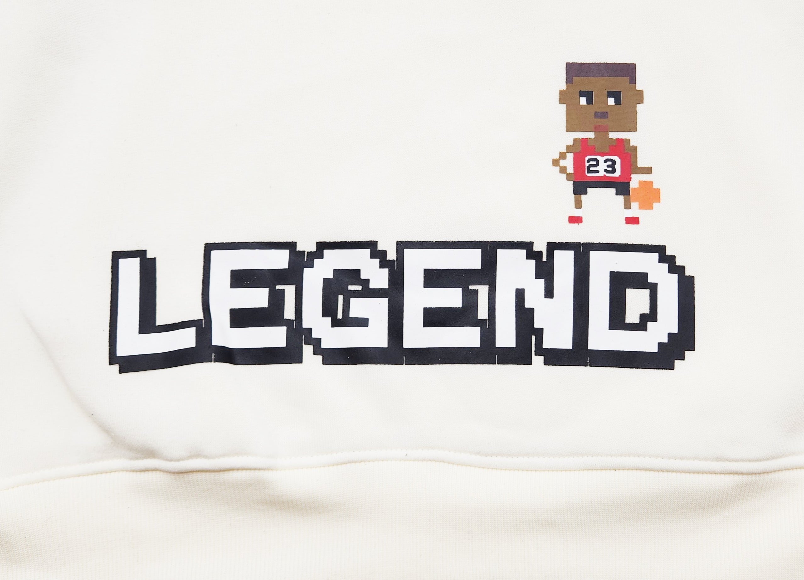 SWITCH REMARKABLE MEN'S LEGEND FLEECE HOODIE W/ PATCHES (CREAM)