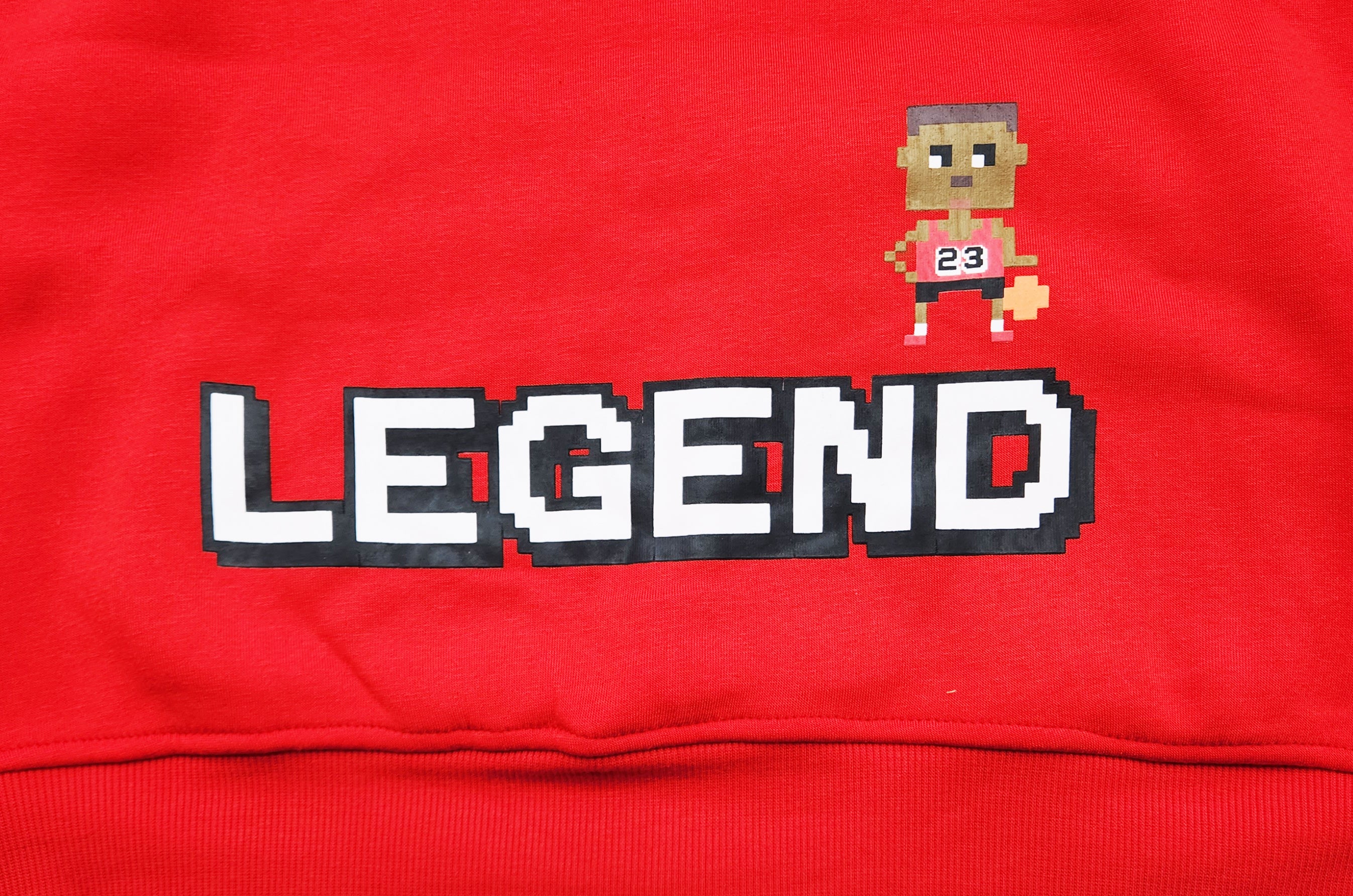 SWITCH REMARKABLE MEN'S LEGEND FLEECE HOODIE W/ PATCHES (RED)