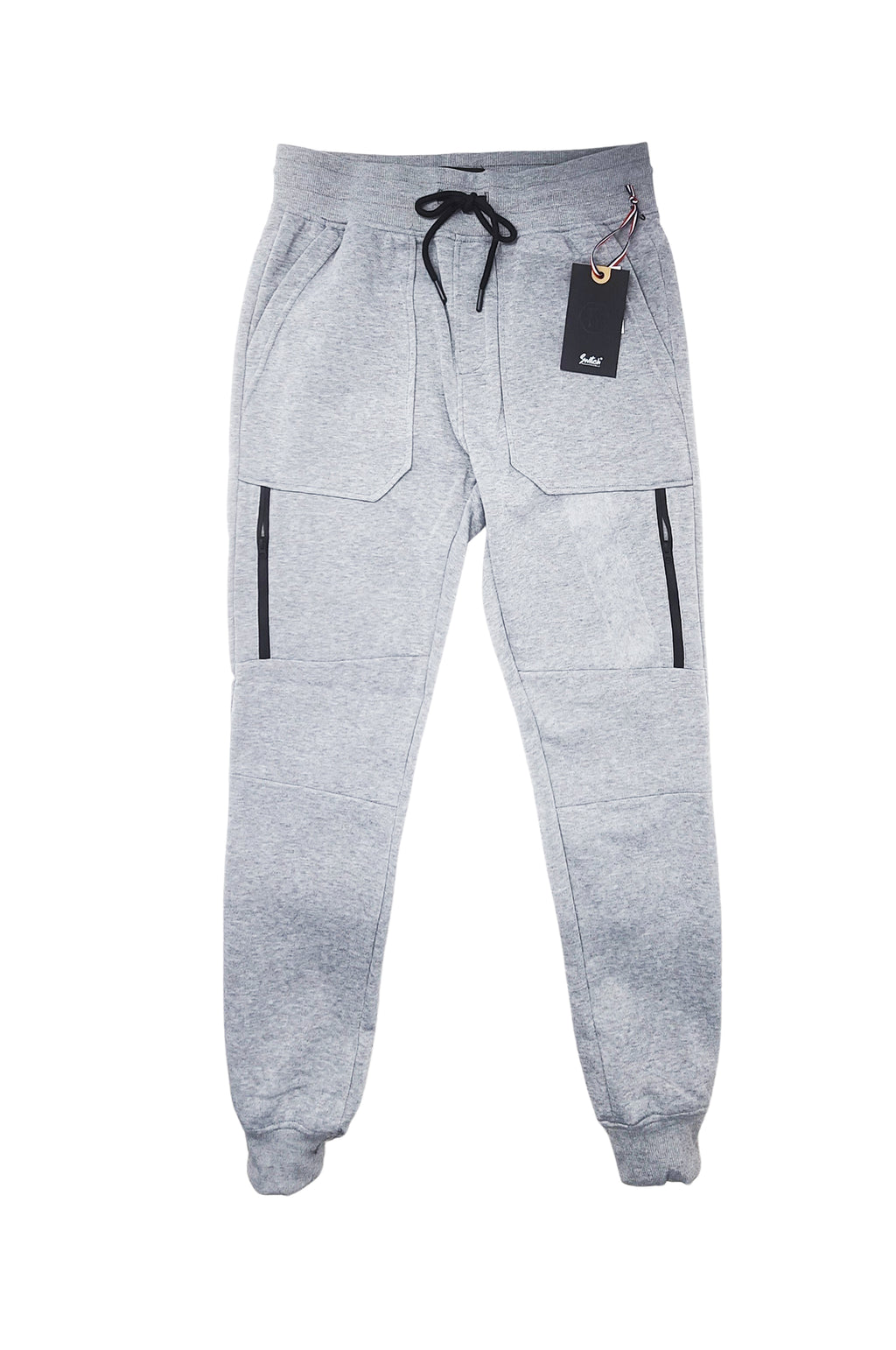 SWITCH REMARKABLE MEN'S CUTBLOCK JOGGERS (GREY)