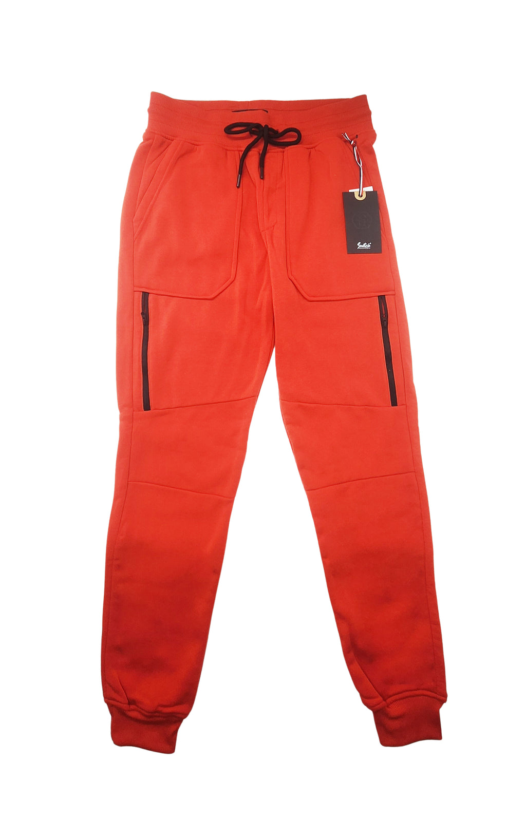 SWITCH REMARKABLE MEN'S CUTBLOCK JOGGERS (RED)