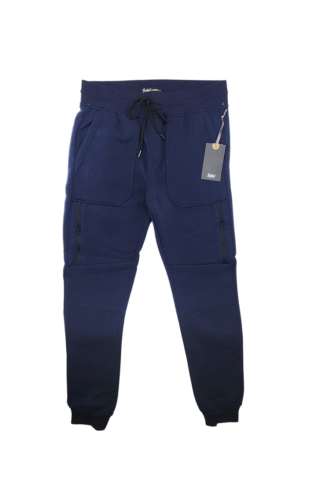 SWITCH REMARKABLE MEN'S CUTBLOCK JOGGERS (NAVY)