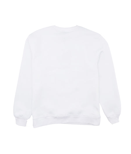 BLEECKER & MERCER MEN'S BEAR FLEECE CREWNECK (WHITE)