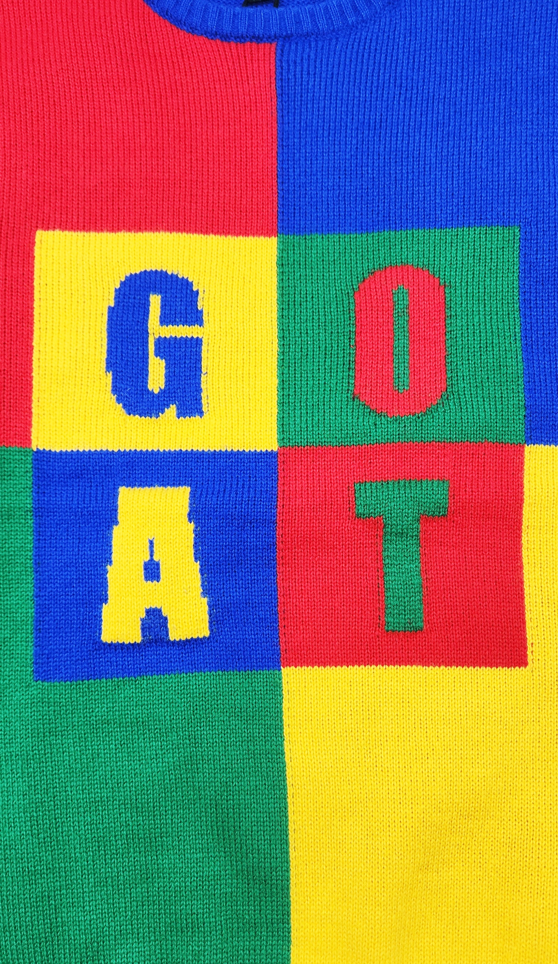 BLEECKER & MERCER MEN'S COLORBLOCK "GOAT" SWEATER