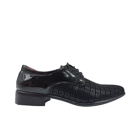 SEDAGATTI MEN'S FANCY SHOES (BLACK)