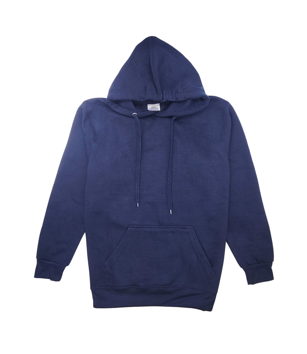 MEN'S FLEECE PULLOVER HOODIE (NAVY)