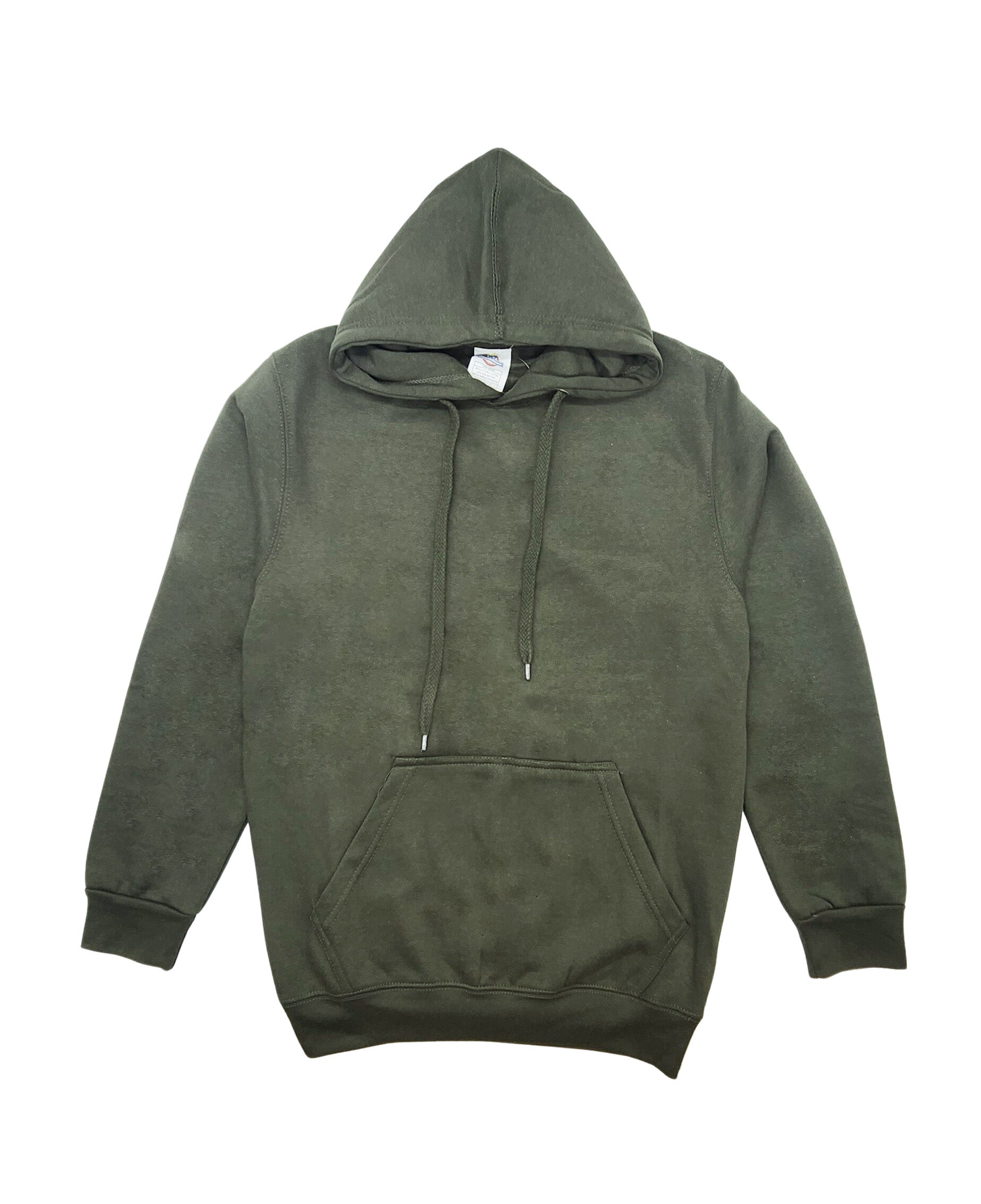 MEN'S FLEECE PULLOVER HOODIE (OLIVE)