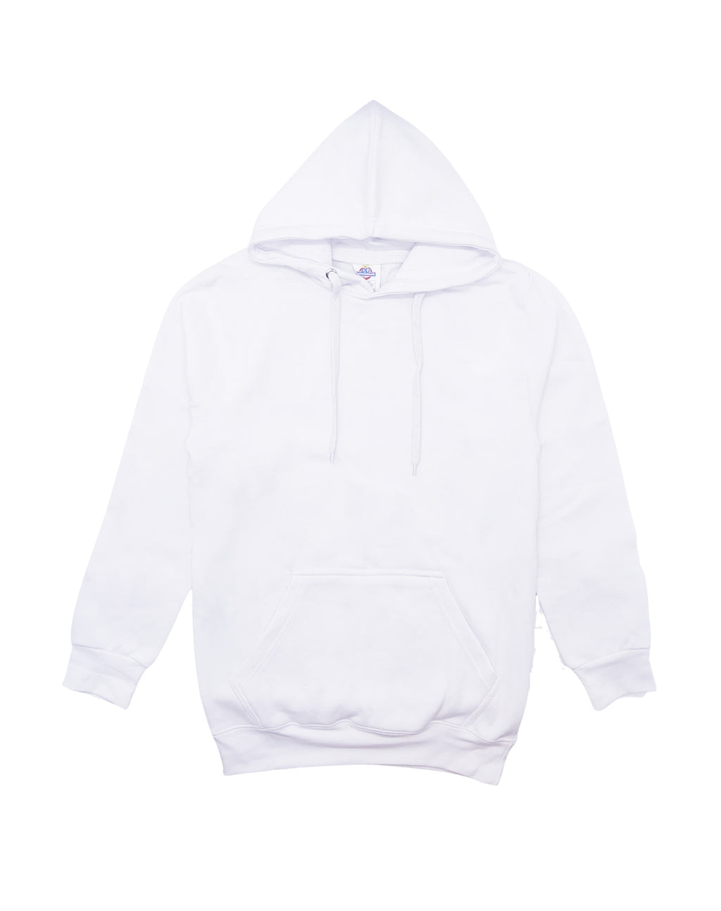 MEN'S FLEECE PULLOVER HOODIE (WHITE)