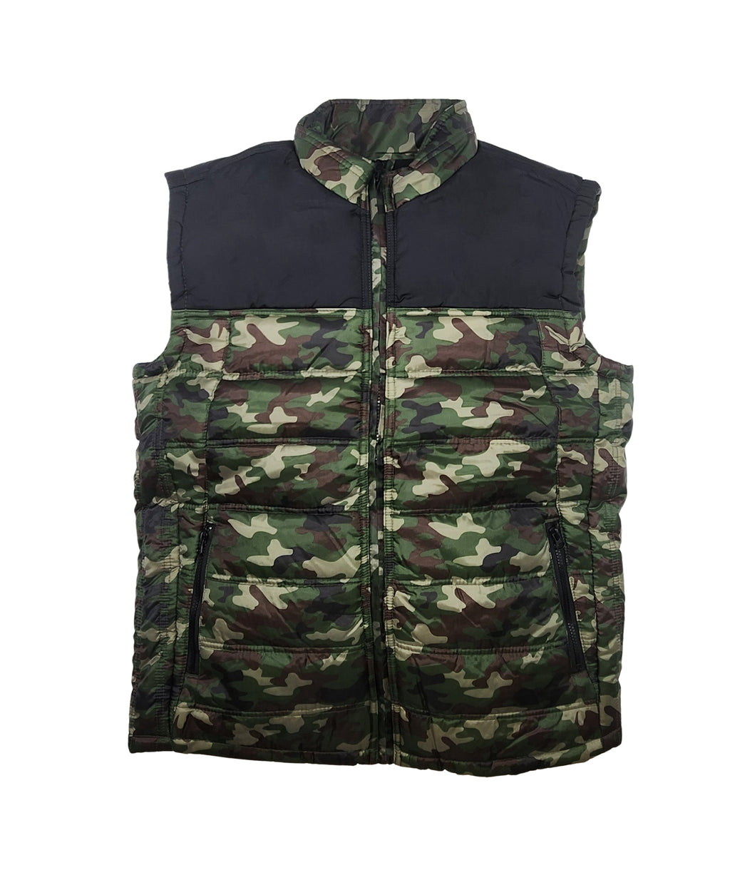 MEN'S PLOREO PUFFER VEST (CAMO)