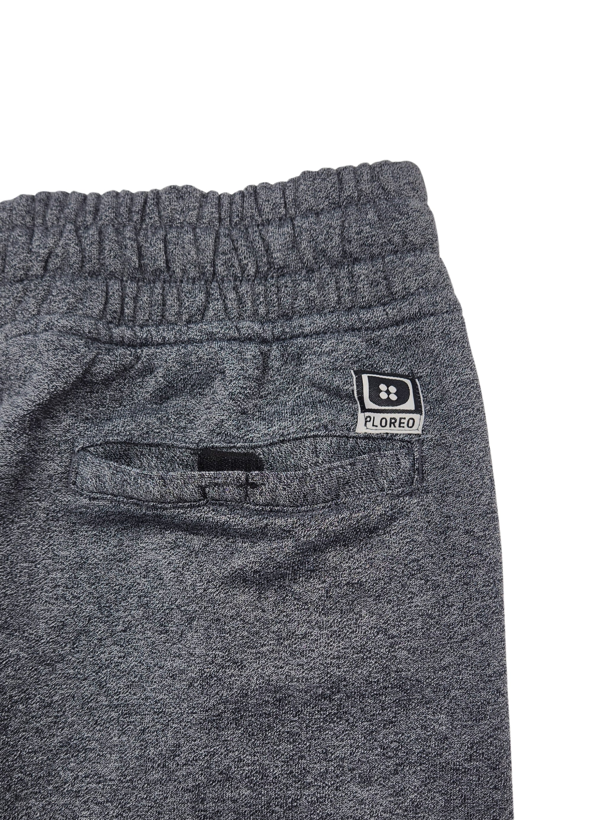 PLOREO MEN'S CARGO FLEECE JOGGERS (CHARCOAL)