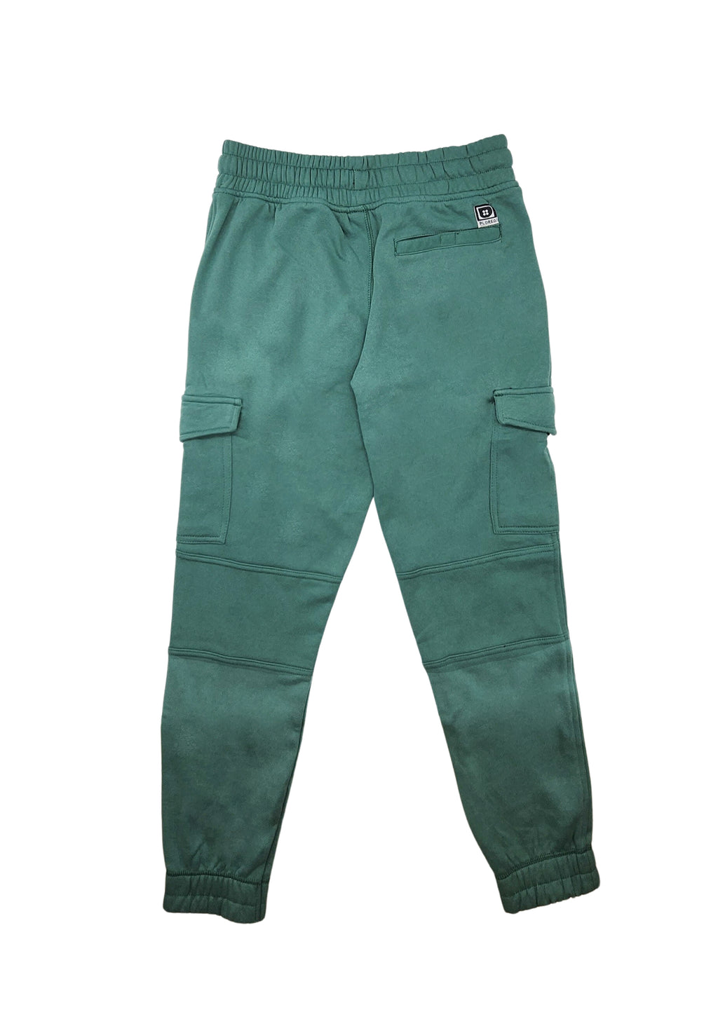 PLOREO MEN'S CARGO FLEECE JOGGERS (PASTEL GREEN)