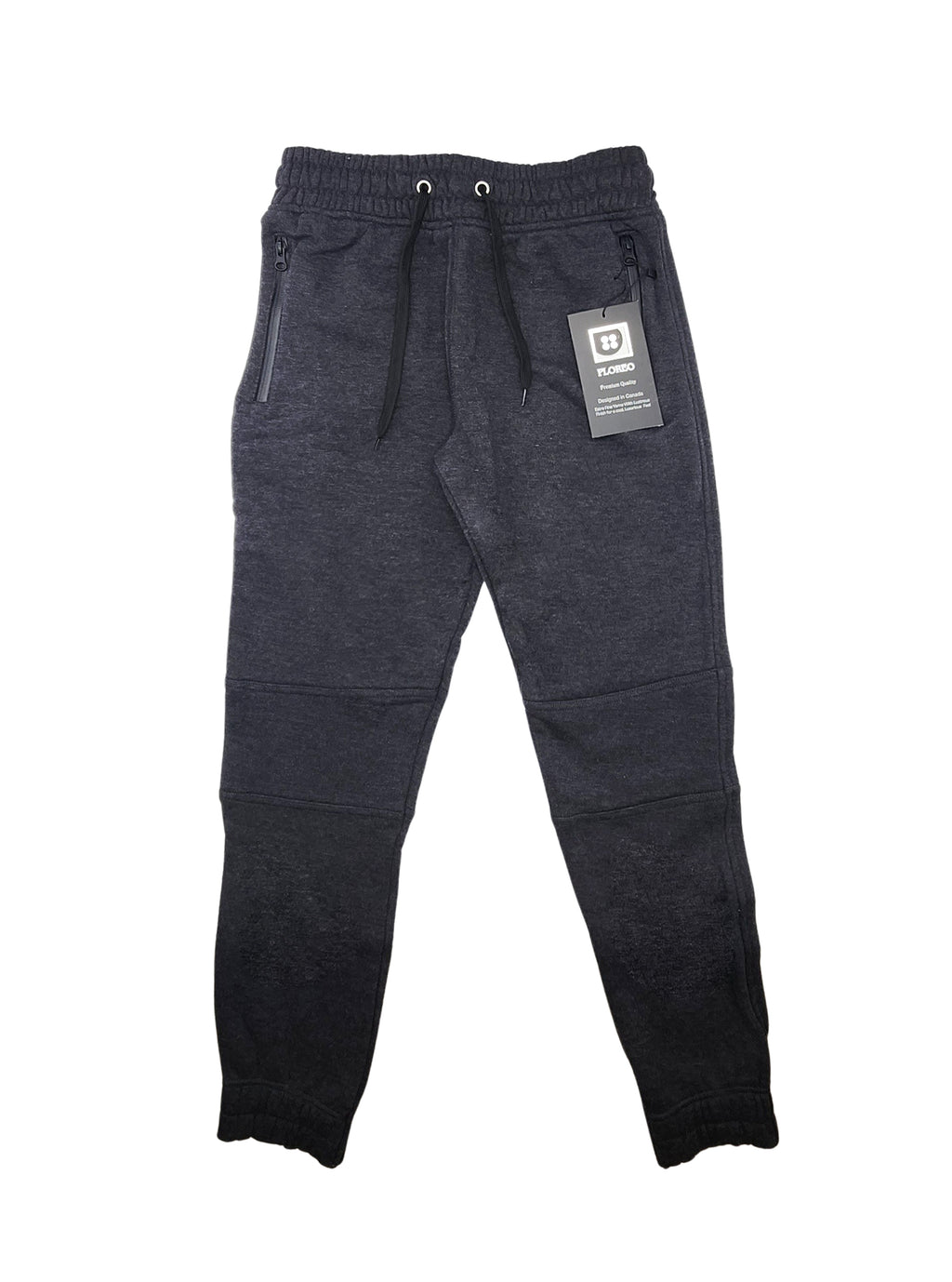 PLOREO MEN'S CLASSIC FLEECE SLIM FIT JOGGER (CHARCOAL)