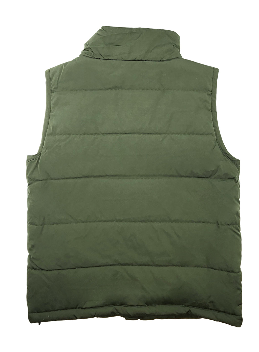 WT02 MEN'S TECH WOVEN PADDED VEST (OLIVE)