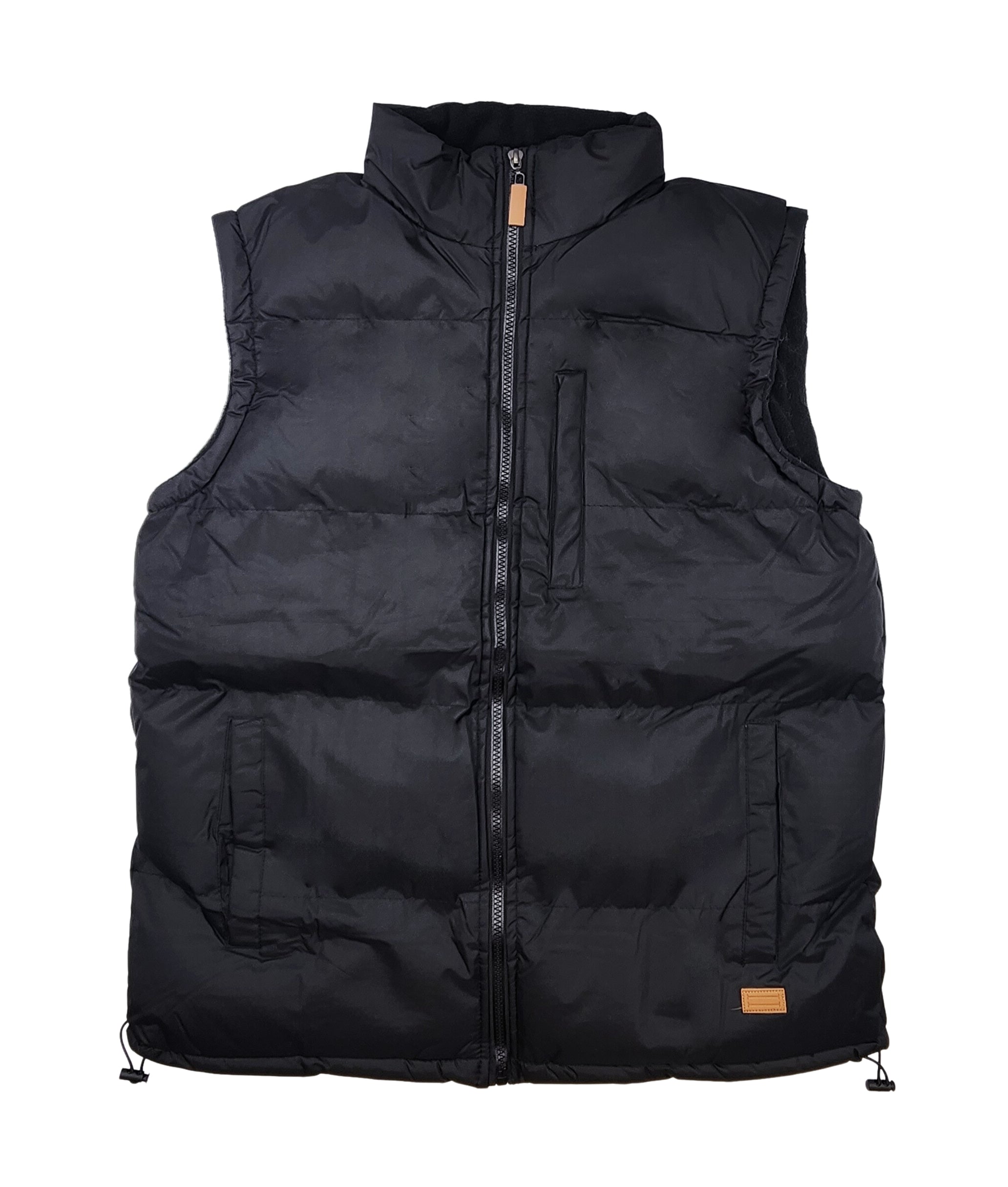U.S. ICON MEN'S PUFFER VEST (BLACK)