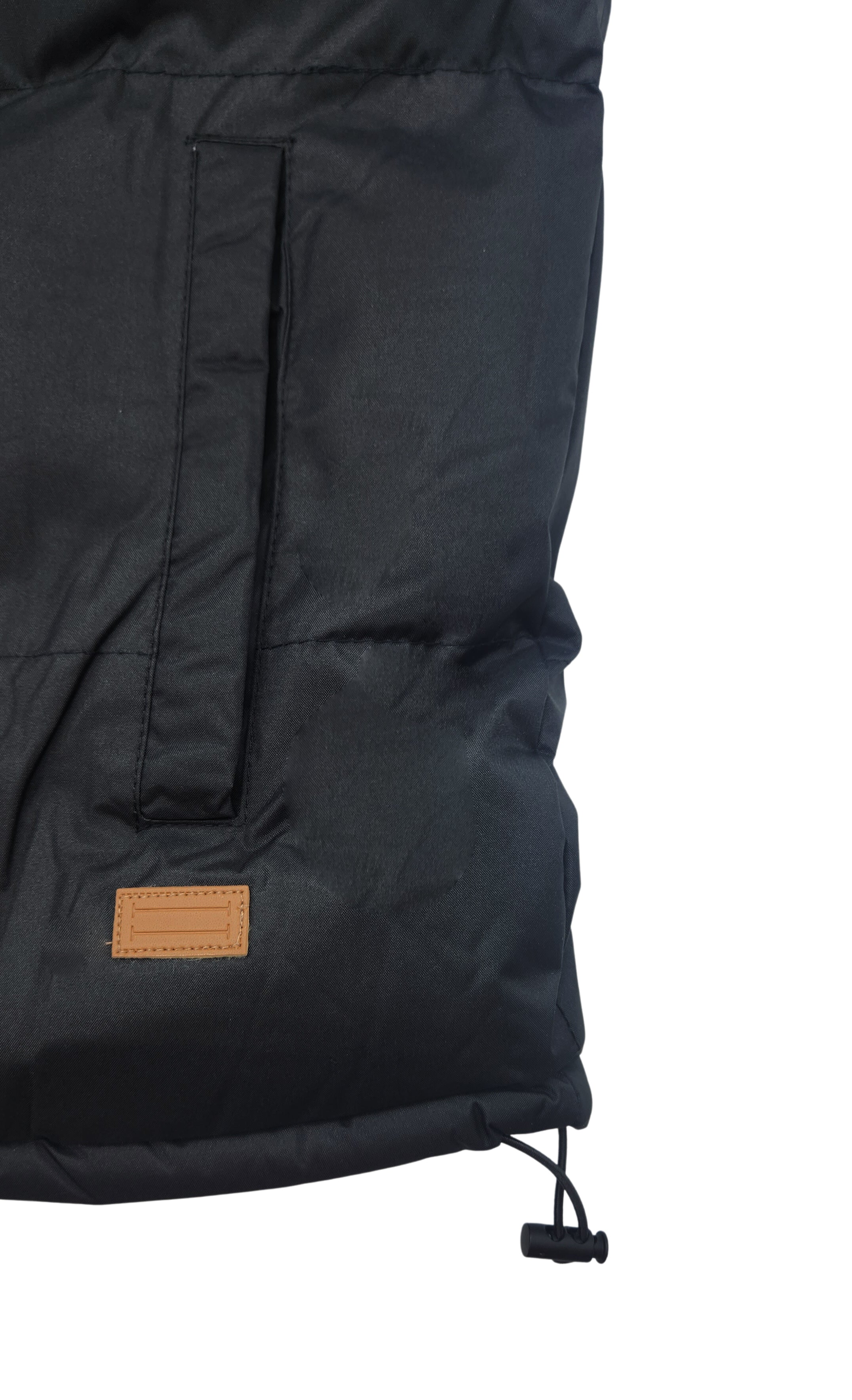 U.S. ICON MEN'S PUFFER VEST (BLACK)