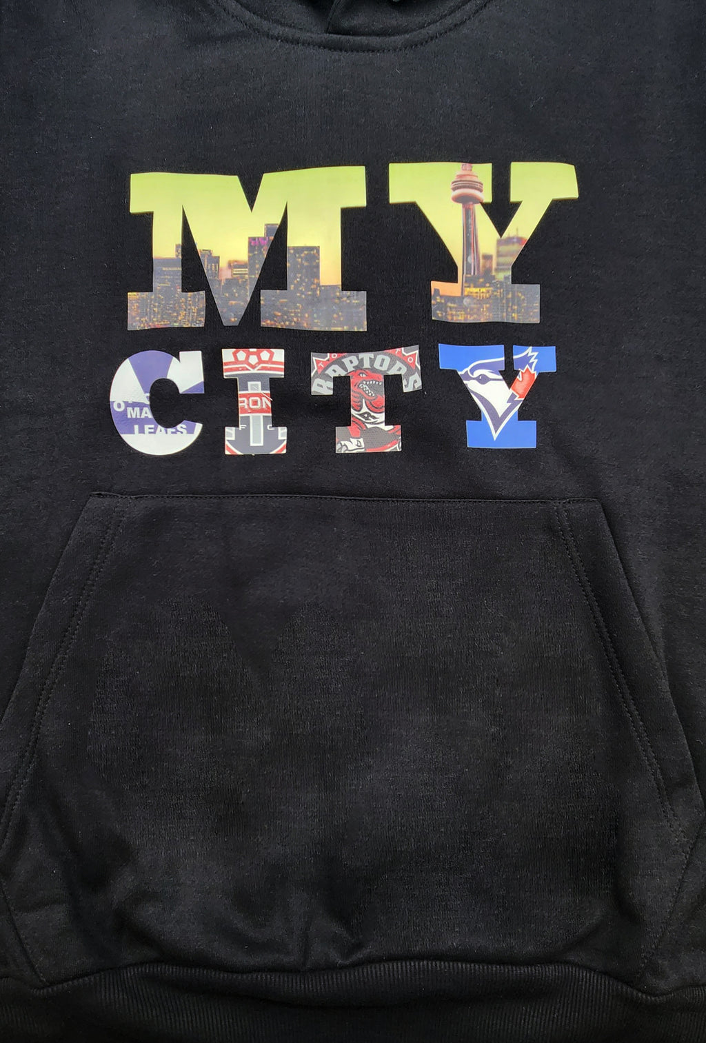 CITY OF DREAMS MY CITY MEN'S FLEECE TRACKSET (BLACK)