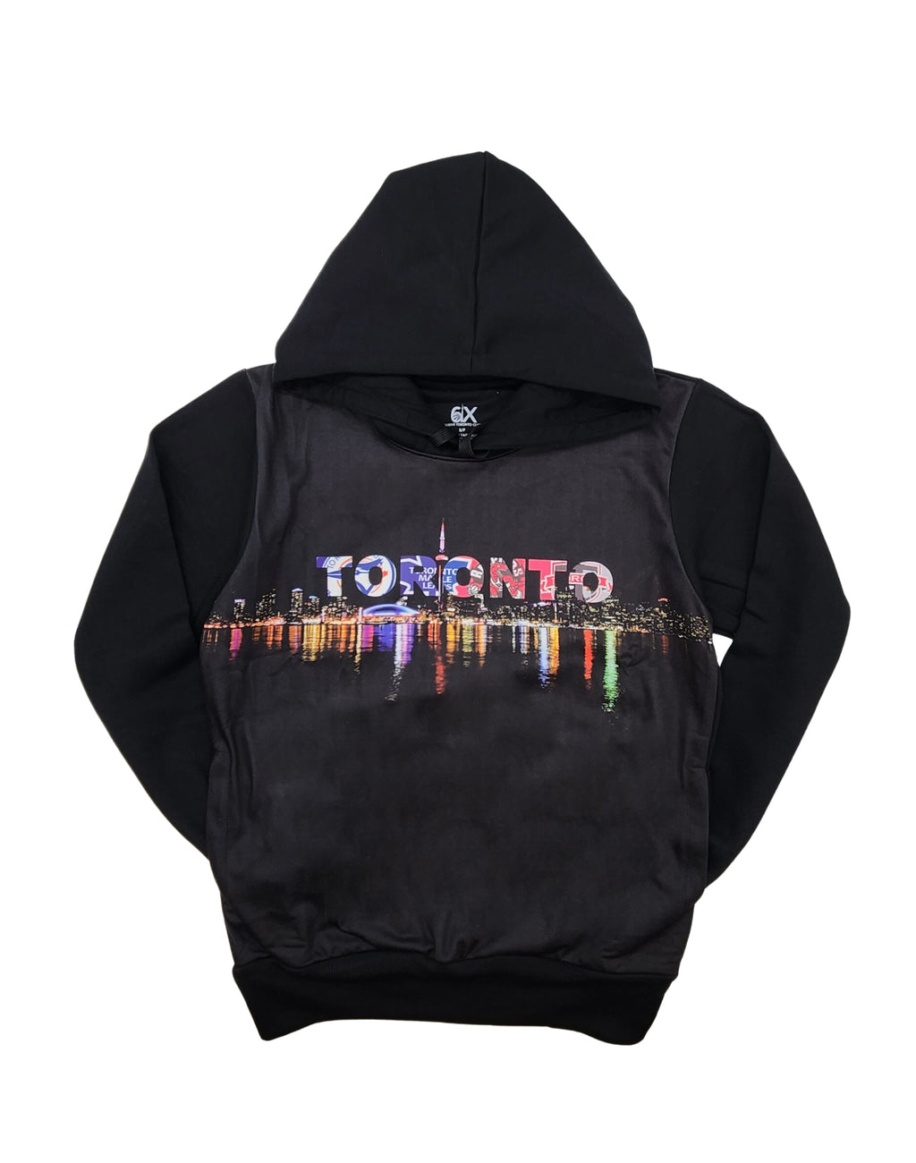 CITY OF DREAMS TORONTO SKY MEN'S FLEECE TRACKSET (BLACK)