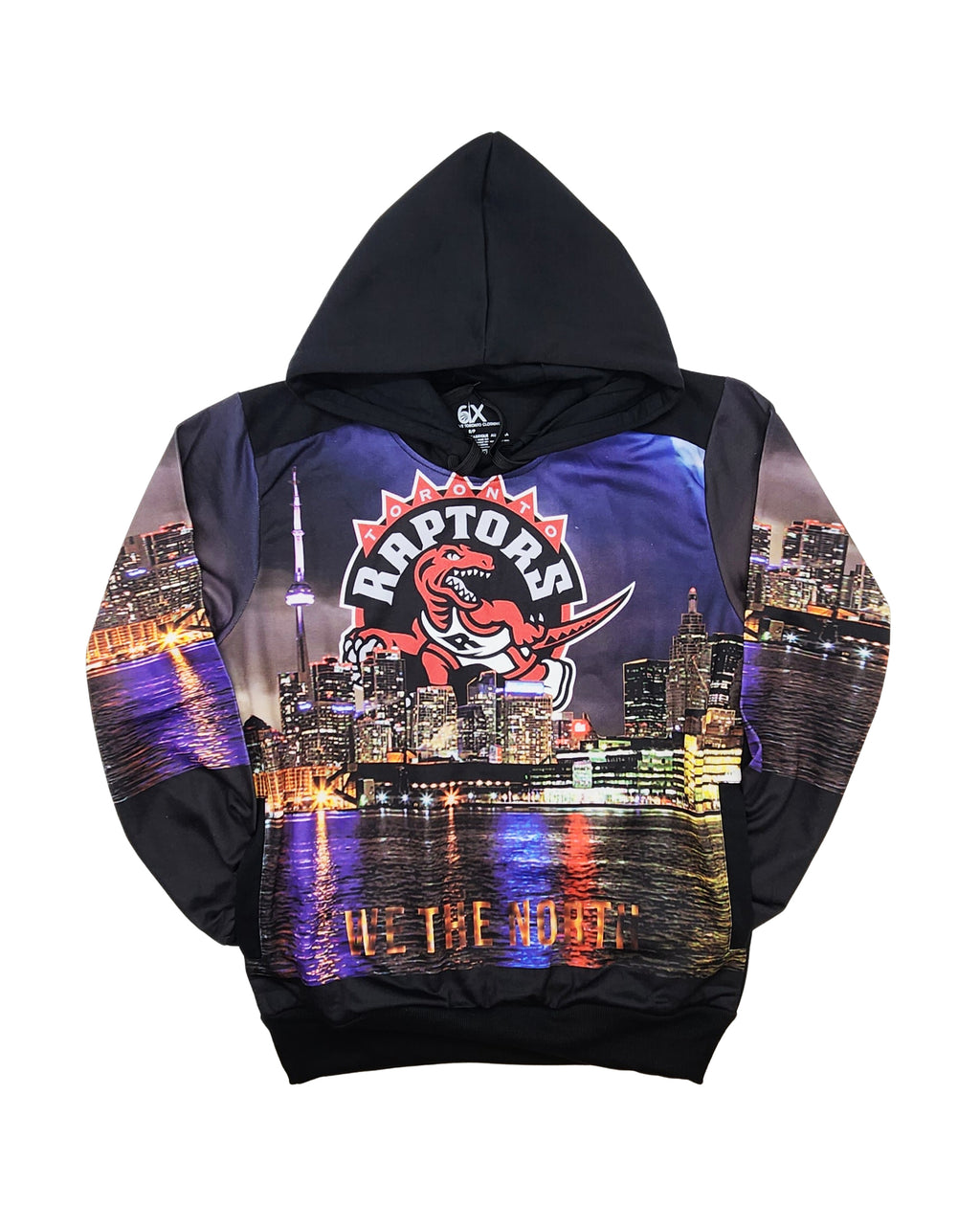 CITY OF DREAMS RAPTORS WE THE NORTH MEN'S FLEECE TRACKSET (BLACK)