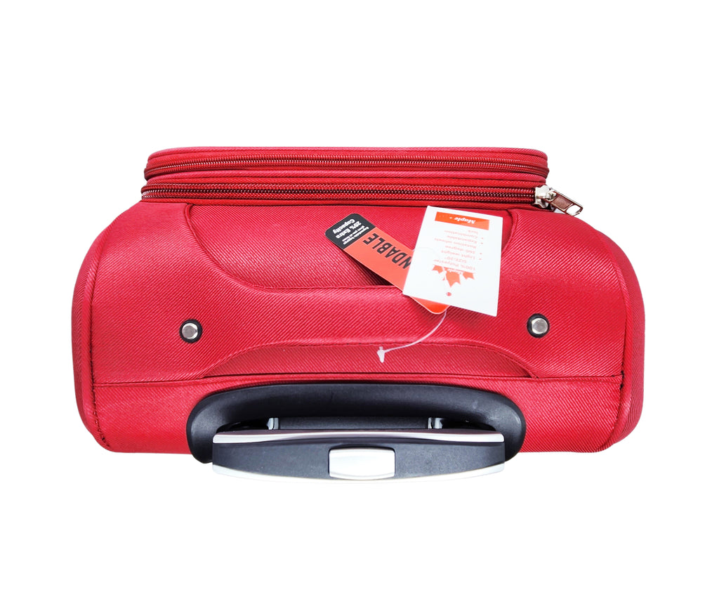 MAPLE+ SOFT COVER LUGGAGES (RED)