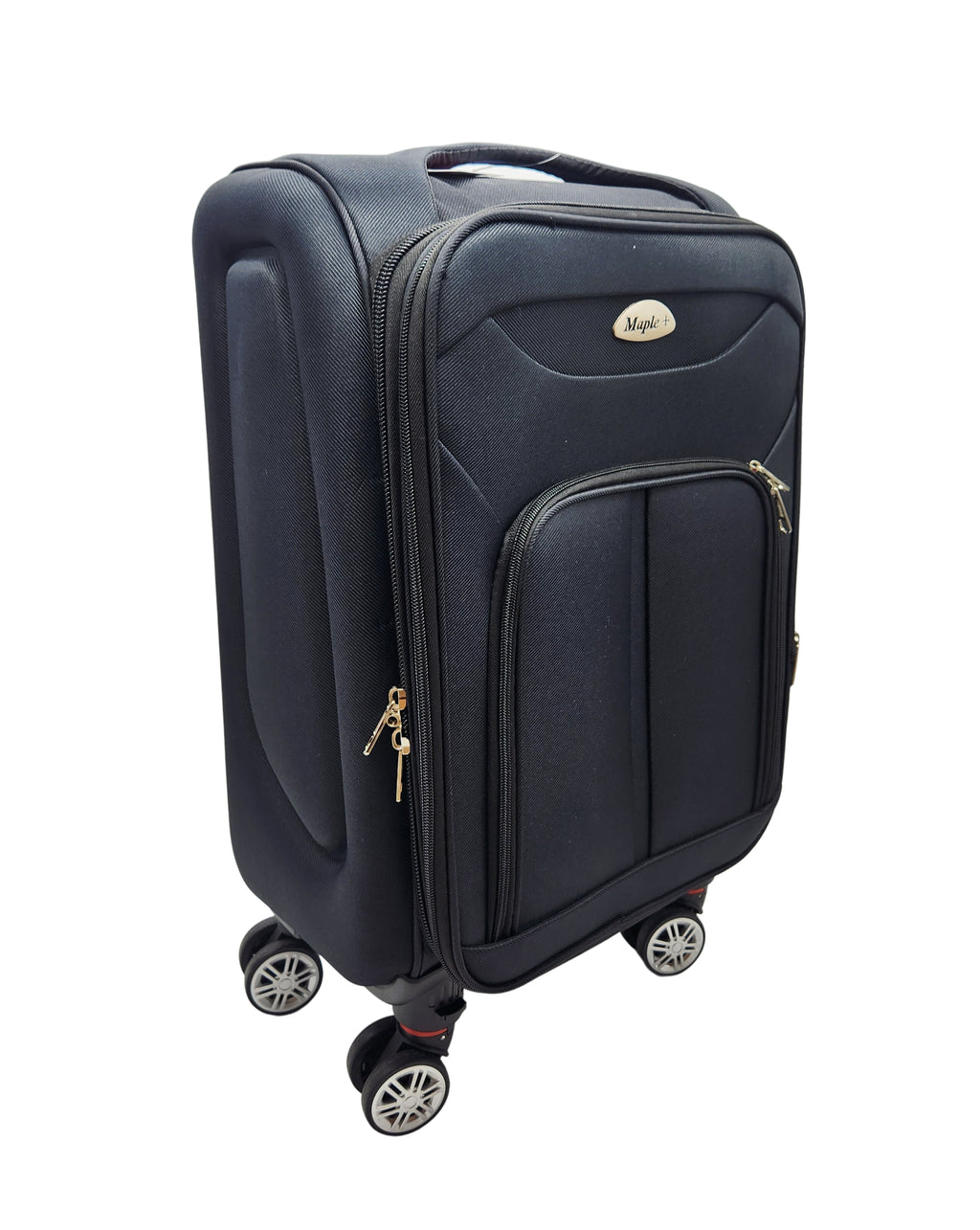 MAPLE+ SOFT COVER LUGGAGES (BLACK)