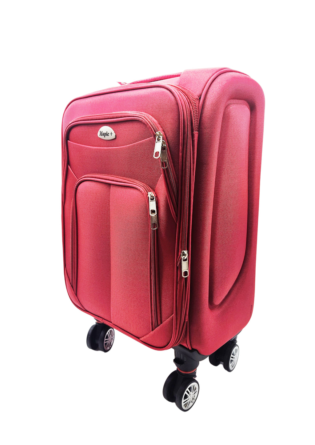 MAPLE+ SOFT COVER LUGGAGES (RED)